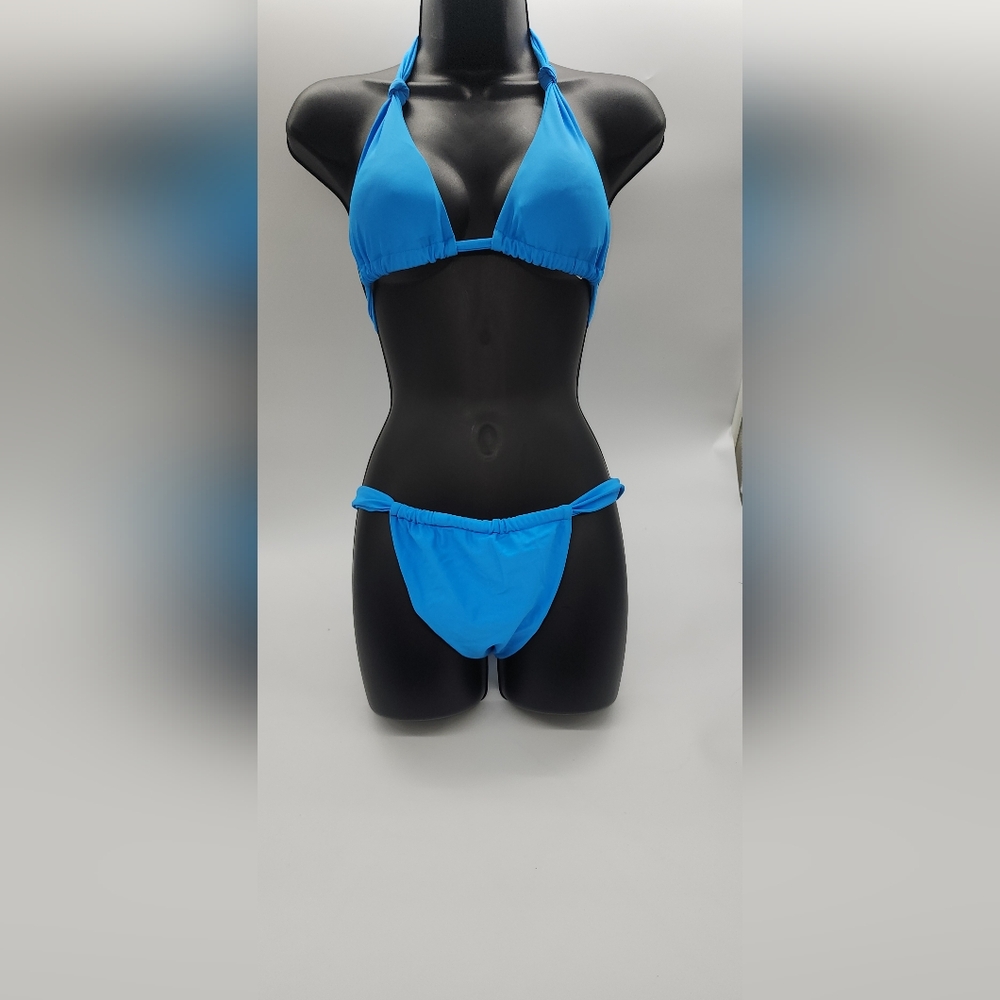 Vibrant Blue Bikini Set